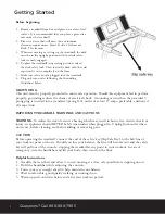 Preview for 6 page of BG CARDIO 80i Fold Flat Owner'S Manual