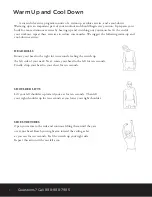 Preview for 10 page of BG CARDIO 80i Fold Flat Owner'S Manual