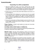 Preview for 4 page of Bg Radia R-LCRi Setup And Owners Manual