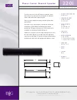 Preview for 2 page of Bg Radia Series 220i Specifications