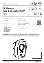 Bg SYNC EV EVS7G Installation And User Manual preview