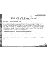 Preview for 3 page of BGD Base LITE Manual