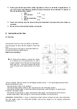 Предварительный просмотр 6 страницы BGE BGO100A Instruction Manual