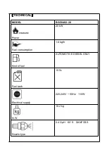 Preview for 2 page of BGE BGO1402-20 Instruction Manual