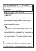 Preview for 4 page of BGE BGO1402-20 Instruction Manual