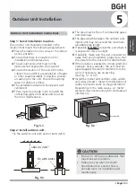 Предварительный просмотр 13 страницы BGH BSBSM24CMO Installation & User Manual