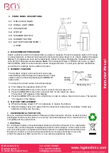 Preview for 4 page of BGS technic 2188 Quick Start Manual