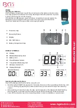 Preview for 6 page of BGS technic 2191 Instruction Manual