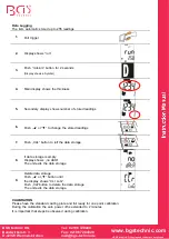 Предварительный просмотр 14 страницы BGS technic 2197 Instruction Manual