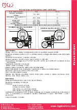 Preview for 29 page of BGS technic 2197 Instruction Manual