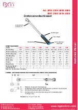 Предварительный просмотр 1 страницы BGS technic 2803 Quick Start Manual