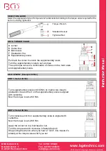 Предварительный просмотр 5 страницы BGS technic 2834 Instruction Manual