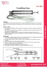 Preview for 2 page of BGS technic 3064 Instruction Manual