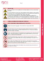 Preview for 19 page of BGS technic 3390 Instructions For Use And Maintenance Manual