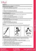 Preview for 2 page of BGS technic 4026947032368 Instruction Manual