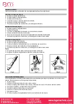 Preview for 8 page of BGS technic 4026947032368 Instruction Manual