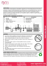 Предварительный просмотр 7 страницы BGS technic 4048769012779 Instruction Manual