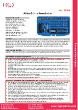 Preview for 1 page of BGS technic 4048769059996 Instruction Manual