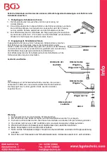 Preview for 2 page of BGS technic 4100 Instruction Manual