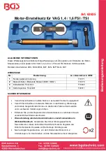 Preview for 1 page of BGS technic 62625 Quick Start Manual