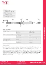 Preview for 5 page of BGS technic 63220 Quick Start Manual