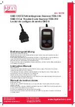 BGS technic 63310 Instruction Manual preview