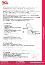 Предварительный просмотр 18 страницы BGS technic 63311 Instruction Manual