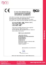 Предварительный просмотр 41 страницы BGS technic 63311 Instruction Manual