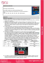 Preview for 11 page of BGS technic 63502 Instruction Manual