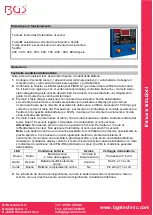 Preview for 19 page of BGS technic 63502 Instruction Manual