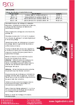 Preview for 6 page of BGS technic 65631 Quick Start Manual