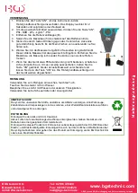 Preview for 2 page of BGS technic 6647 Quick Start Manual