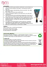 Preview for 8 page of BGS technic 6647 Quick Start Manual