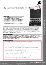 Preview for 1 page of BGS technic 67305 Instruction Manual