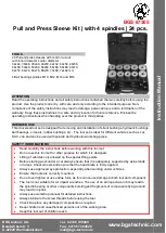 Preview for 3 page of BGS technic 67305 Instruction Manual