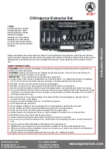 BGS technic 67307 Instruction Manual предпросмотр