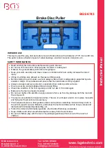 Preview for 3 page of BGS technic 6743 Instruction Manual