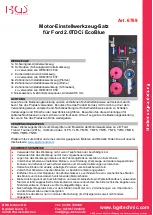 Предварительный просмотр 1 страницы BGS technic 6769 Instruction Manual