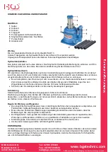 Предварительный просмотр 3 страницы BGS technic 70041 Instruction Manual