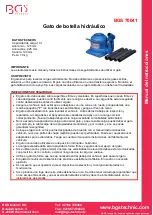 Preview for 10 page of BGS technic 70041 Instruction Manual