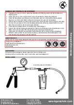 Preview for 2 page of BGS technic 70205 Manual