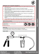 Preview for 8 page of BGS technic 70205 Manual