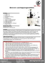 Preview for 1 page of BGS technic 71032 Instruction Manual