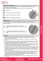 Предварительный просмотр 13 страницы BGS technic 73371 Instruction Manual