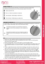 Preview for 8 page of BGS technic 73374 Instruction Manual