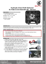 Preview for 2 page of BGS technic 7775 Instruction Manual