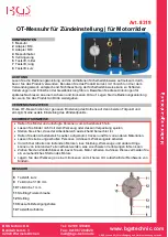 BGS technic 8319 Manual preview