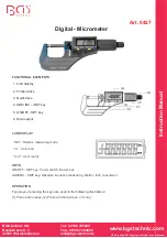 Предварительный просмотр 3 страницы BGS technic 8427 Instruction Manual