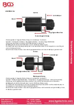 Preview for 2 page of BGS technic 8486 Instruction Manual