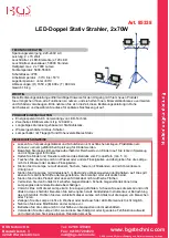 Preview for 1 page of BGS technic 85338 Instruction Manual